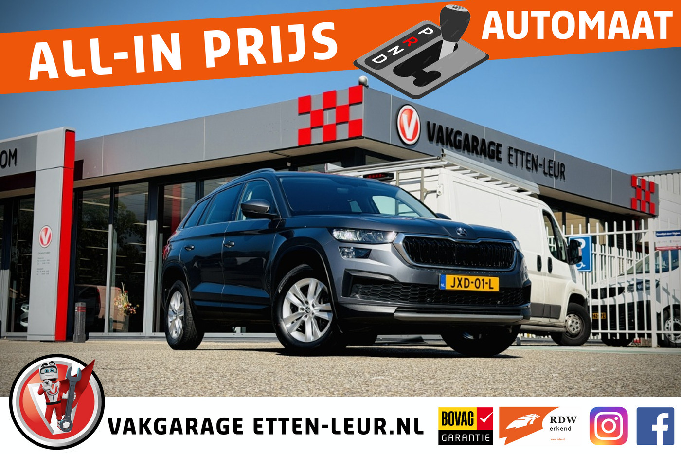 Skoda Kodiaq 1.5 TSI Business Edition 7 persoons | TREKHAAK | CAMERA | STOELV 2022 - voorkant