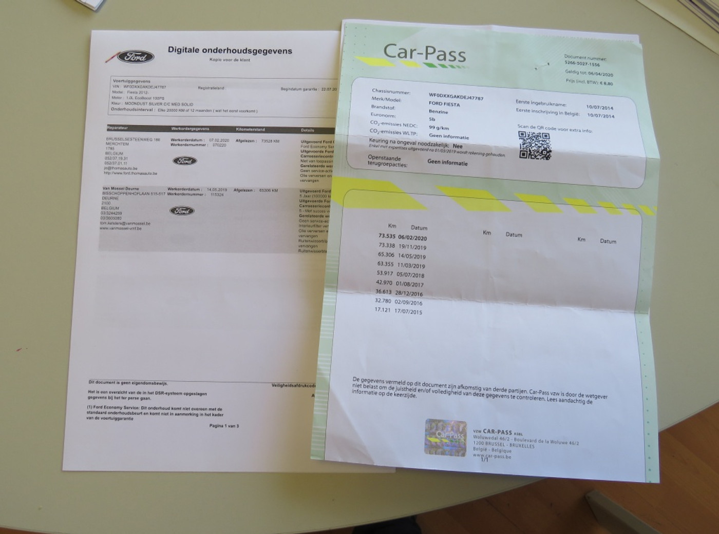 Foto van Ford Fiesta