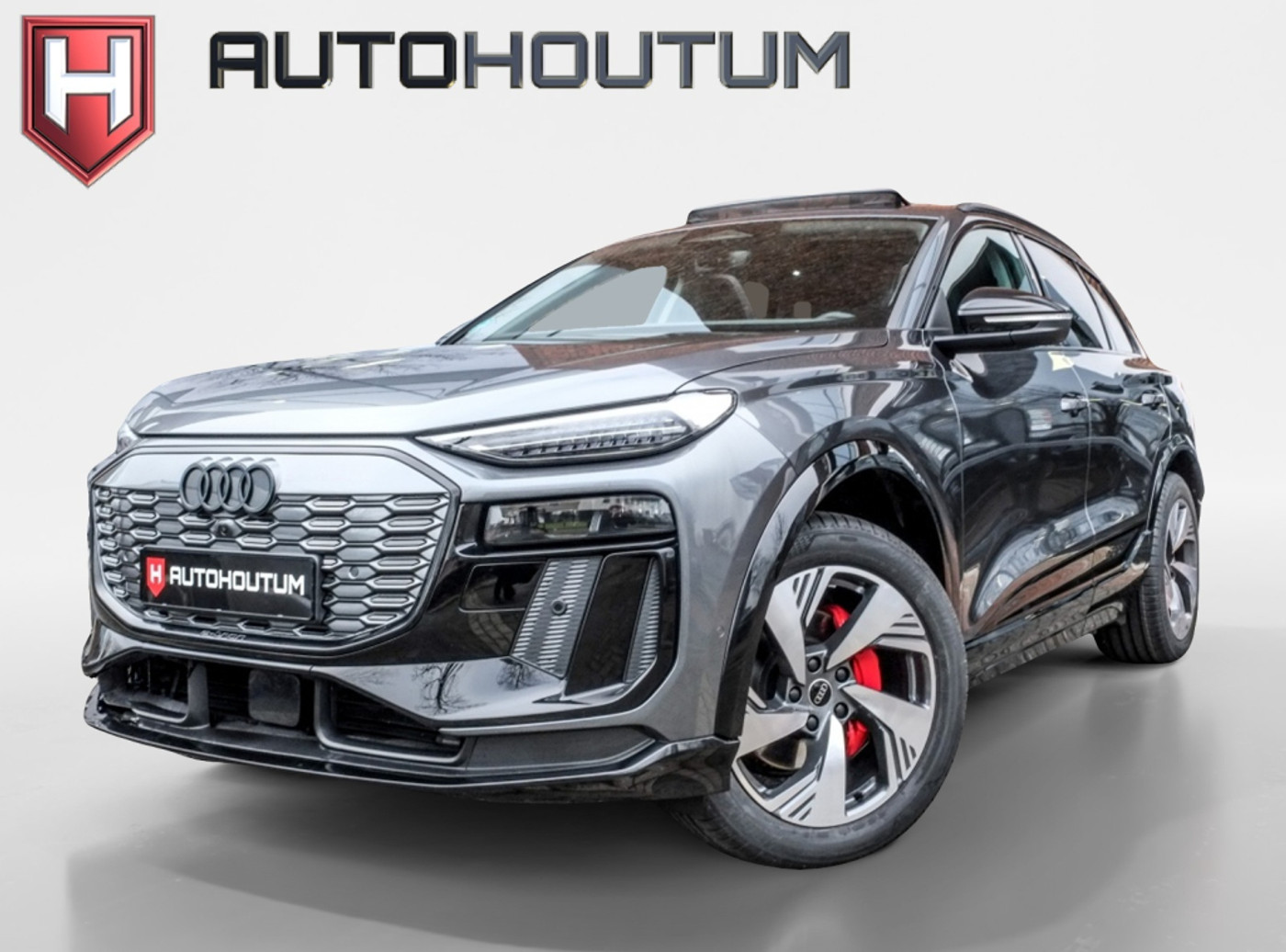 Audi Q6 Suv E-tron Quattro S edition quattro 388 pk | SOH 97% | Trekhaak | 100kWh | Panoram 2025 - voorkant