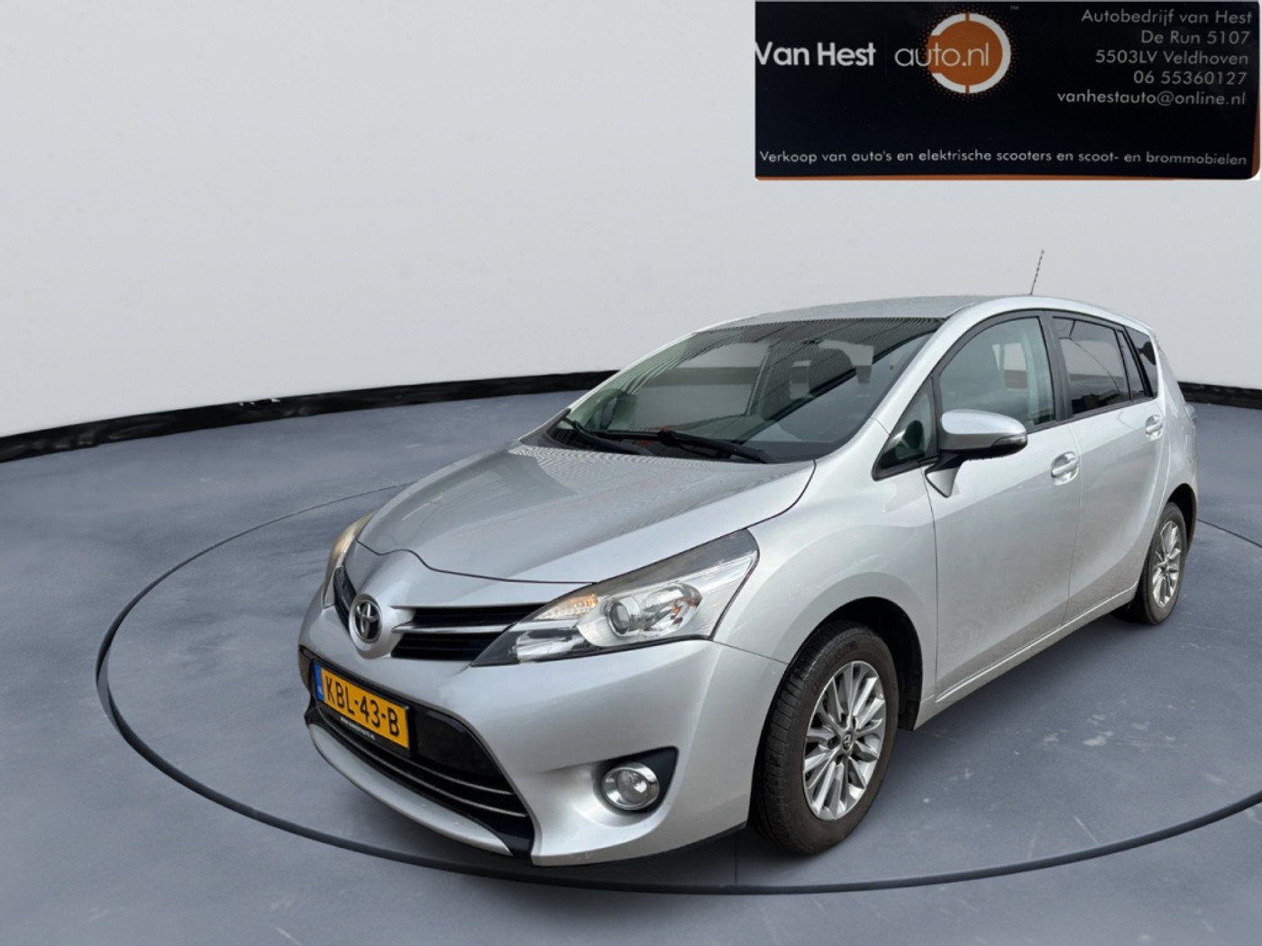 Toyota Verso 1.8 VVT-i Aspiration 2016 - voorkant