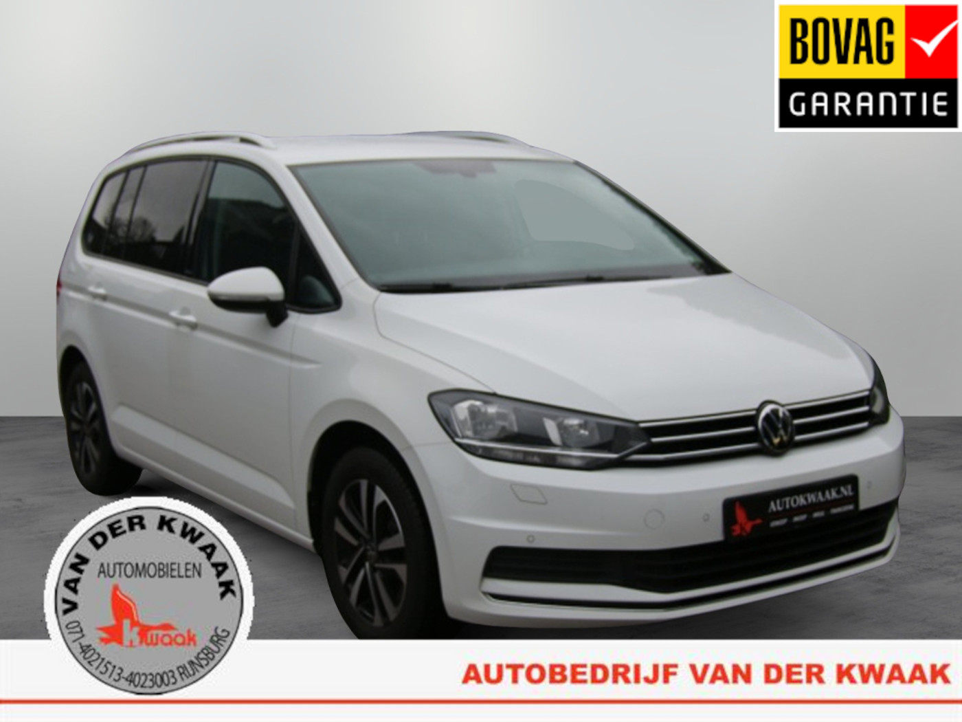 Volkswagen Touran United | 7-Persoons | Apple carplay | Trekhaak | 2021 - voorkant