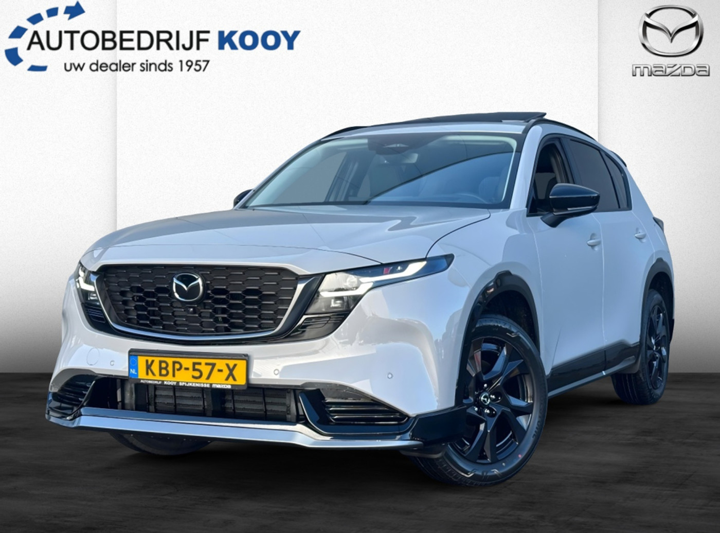 Mazda Mazda Cx-5 2.5 e-Skyactiv-G 141 Homura / Pano / Aero spoiler pack / demo 2026 - voorkant