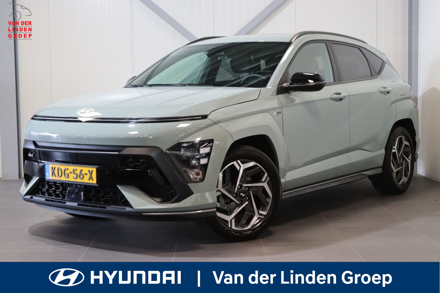 Hyundai Kona 1.6 GDI HEV N-Line|FirstEdition|Navi|Privacy|Winter|PDC|Cam|Rijk 2023 - voorkant