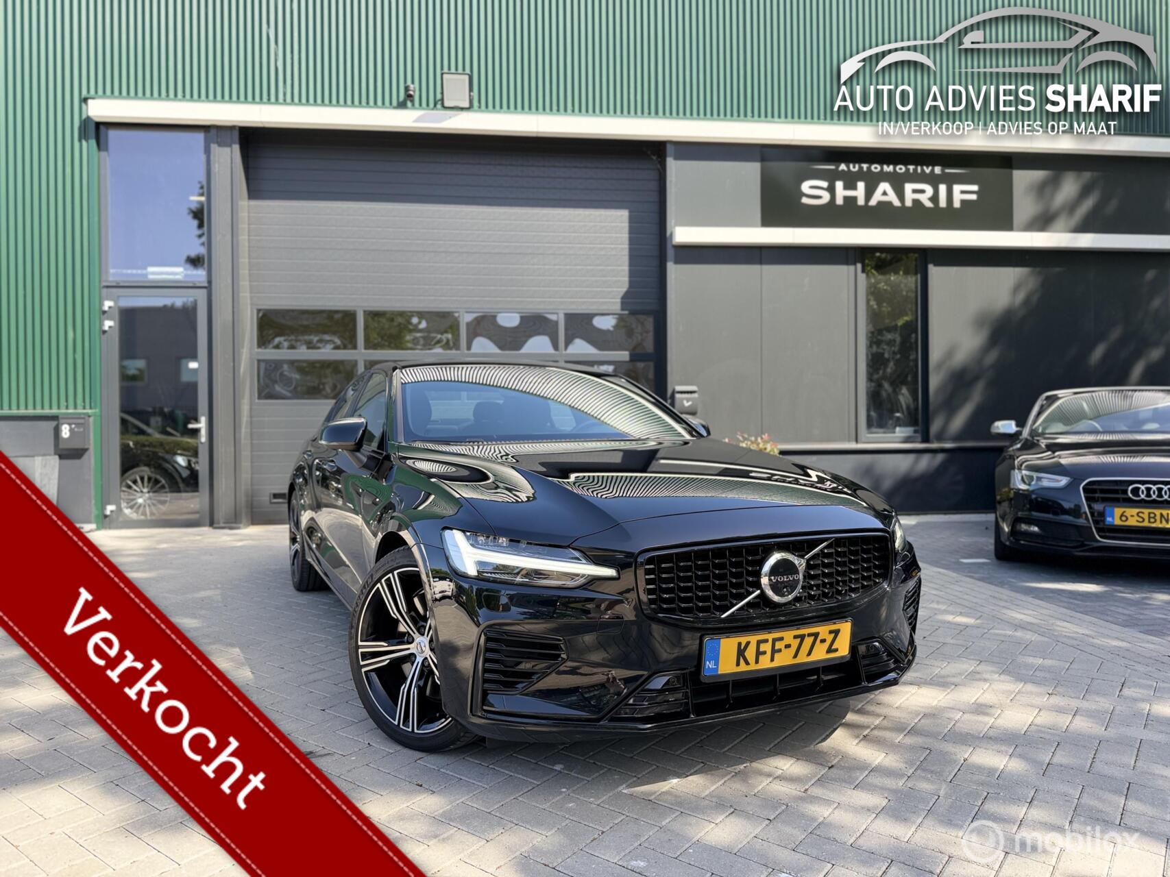 Volvo S60 2.0 Recharge T8 AWD Ultimate Bright Vol Opties !! 2023 - voorkant
