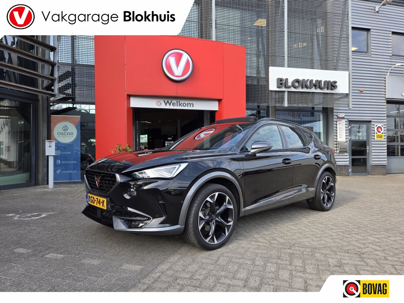 Cupra Formentor E-hybrid e-Hybrid I PHEV 245PK I Panodak I Trekhaak I Full option I 2022 - voorkant