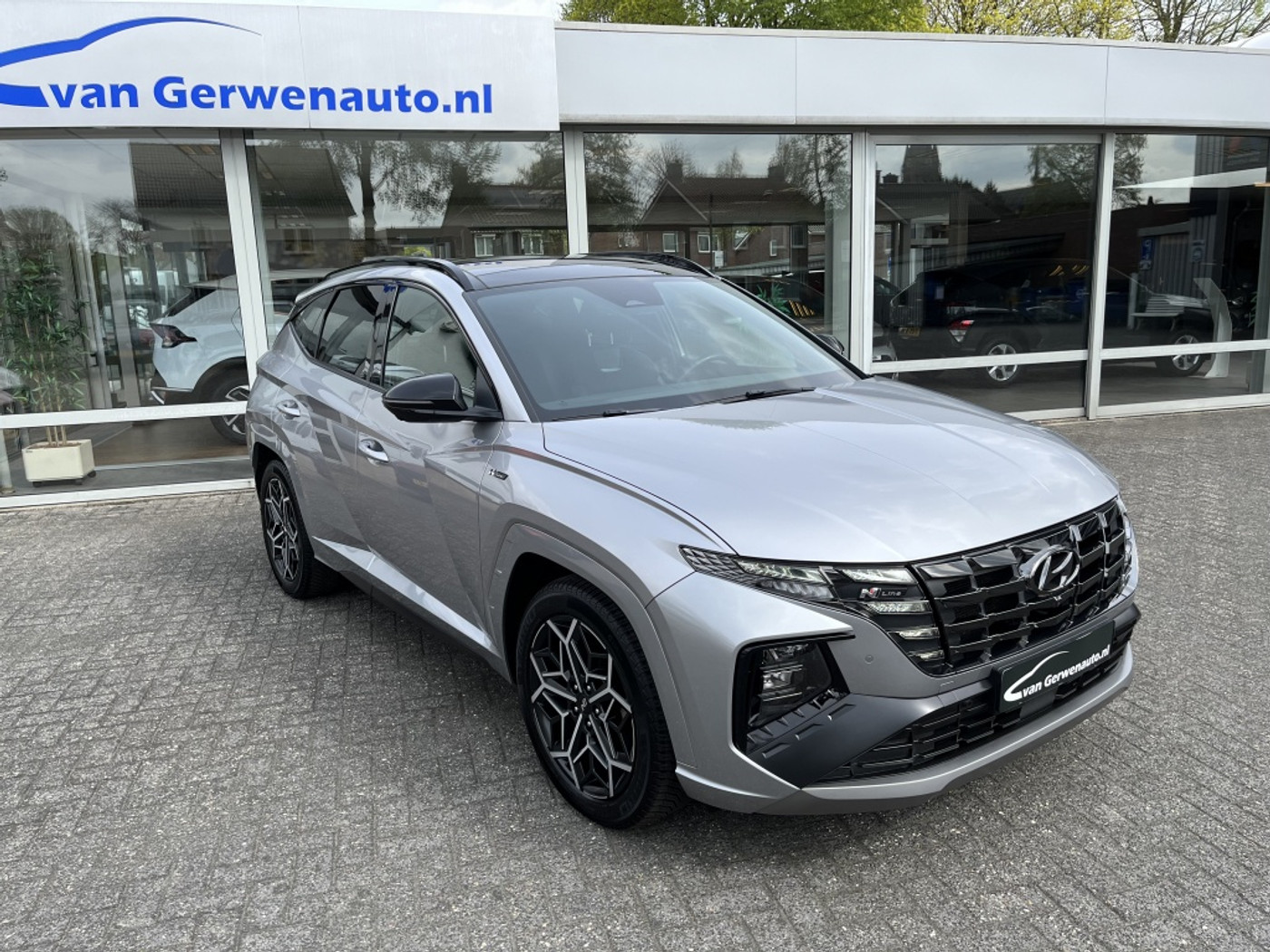 Hyundai Tucson N Line Mild-Hybrid 4WD | Panorama dak | Trekhaak | 1650kg Trekge 2021 - voorkant