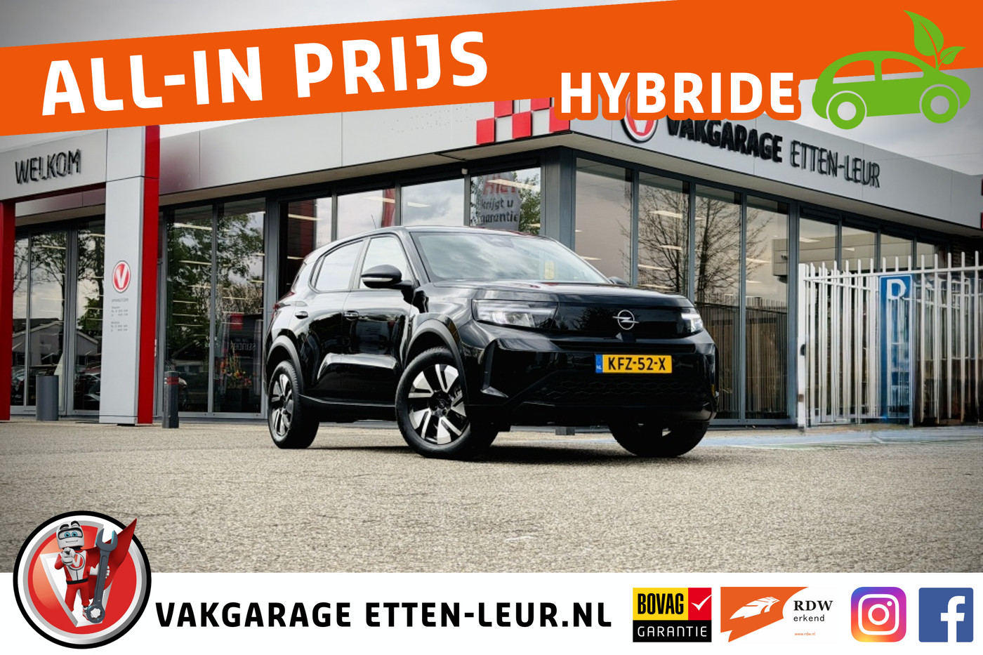 Opel Frontera 1.2 Turbo Hybrid | CAMERA | STUUR - STOELVERWARMING 2025 - voorkant