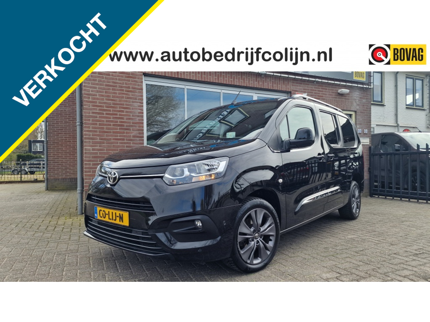 Toyota Proace City Verso 1.2 Turbo Dynamic L2 Long, 7P, Automaat, Trekhaak, Stoelverwarmi 2021 - voorkant