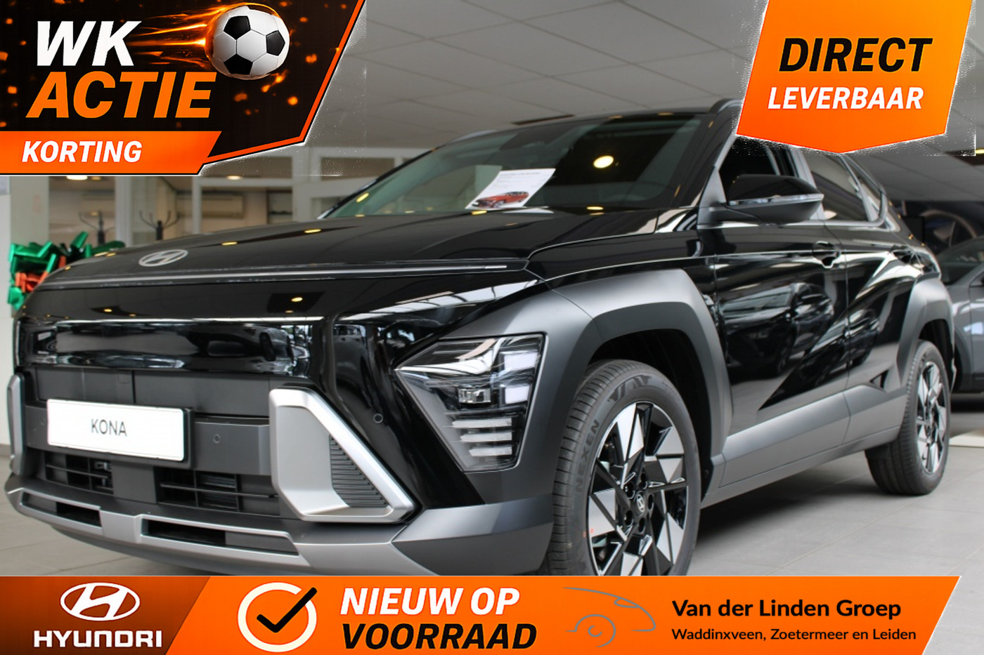 Hyundai Kona 1.6 GDI HEV Comfort *€ 4.500,- EXTRA WK ACTIEKORTING, DIRECT LEV 2026 - voorkant