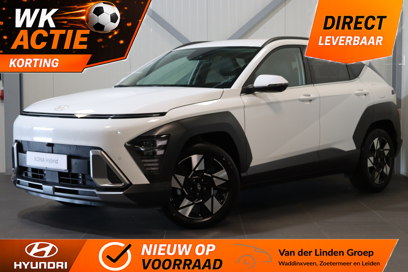 Hyundai Kona 1.6 GDI HEV Comfort + 18inch |WK ACTIEKORTING| DIRECT LEVERBAAR! 2026 - voorkant