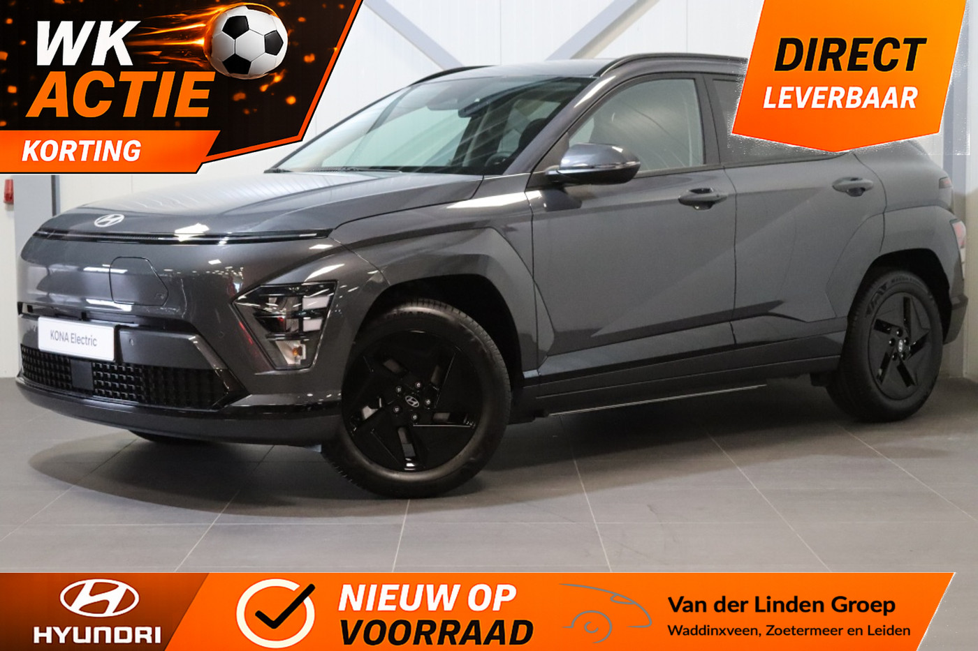 Hyundai Kona Pure Edition 64.8 kWh |WK ACTIEKORTING| DIRECT LEVERBAAR!| 2026 - voorkant