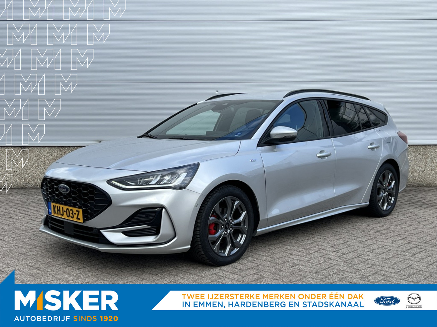 Ford Focus 1.0 EB Hybrid ST Line X AUTOMAAT 155PK! DRIVERPACK! B&O! WINTERP 2025 - voorkant