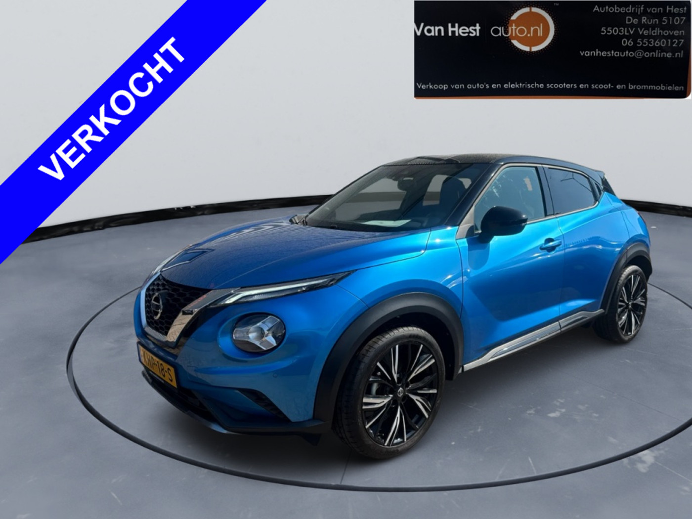 Nissan Nissan Juke 1.0 DIG-T  N-Design 6 MND GAR | LEER | NAVI | ADAPT CRUISE | C 2021 - voorkant