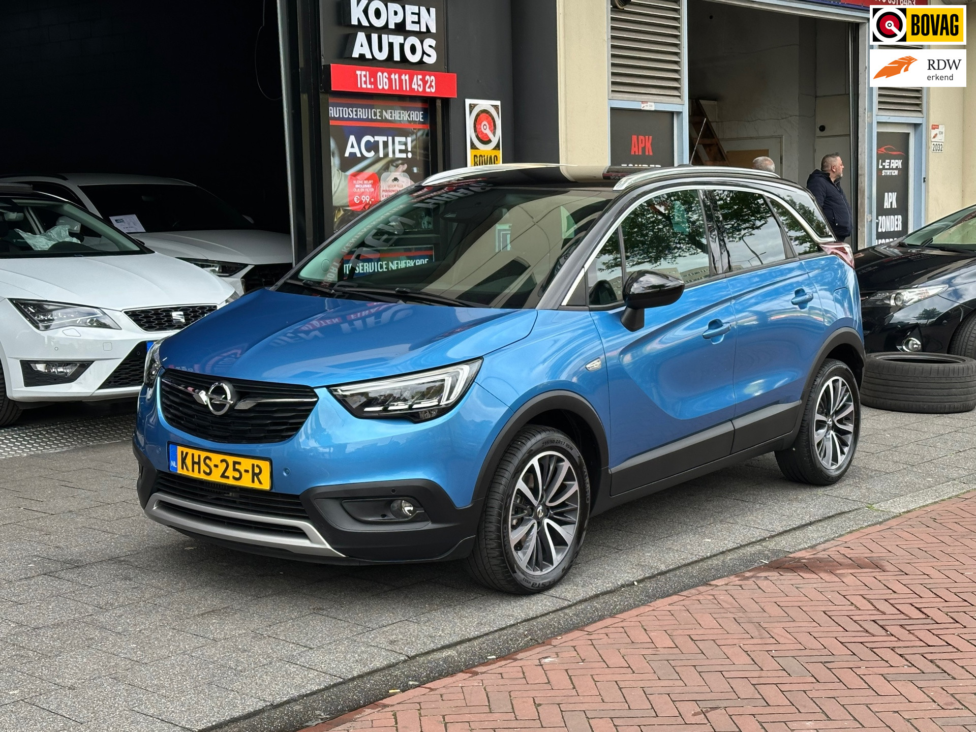 Opel Crossland X 1.2 Turbo Online Edition Automaat Navi Carplay 2018 - voorkant