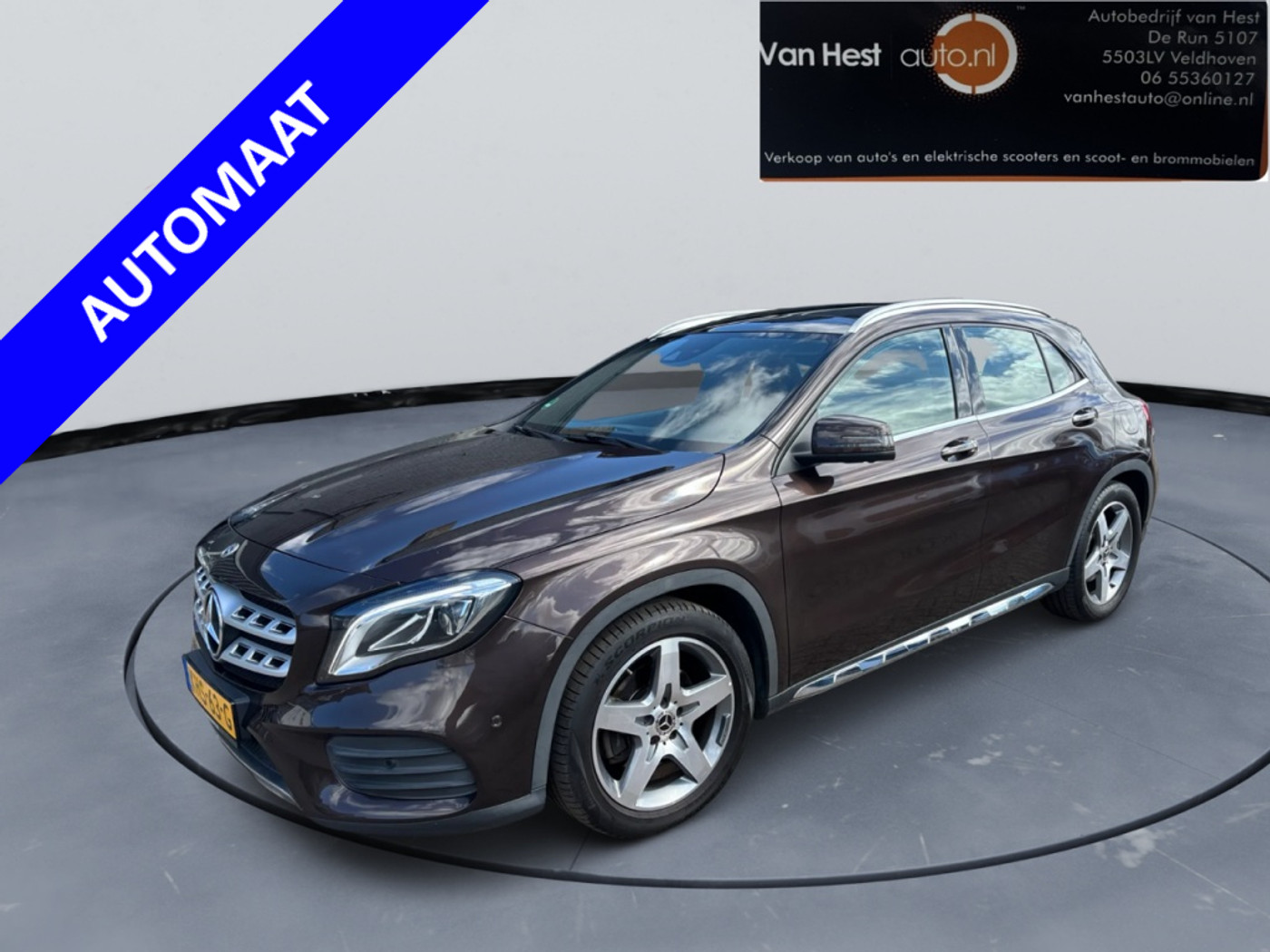 Mercedes-Benz Gla 250 4Matic 250 4M. Prem. Plus 3 MND GAR | PANO | NAVI | CRUISE CONTROL | CL 2018 - voorkant