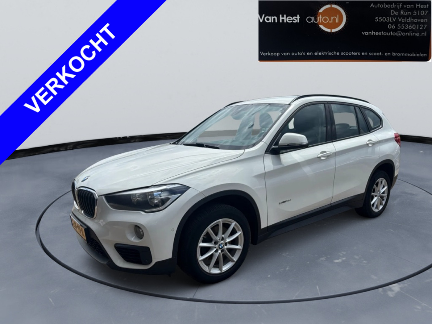 BMW X1 Sdrive18i sDrive 1.8i Executive 3 MND GAR | NAVI | CLIMA | SPORTVELGEN | 2018 - voorkant