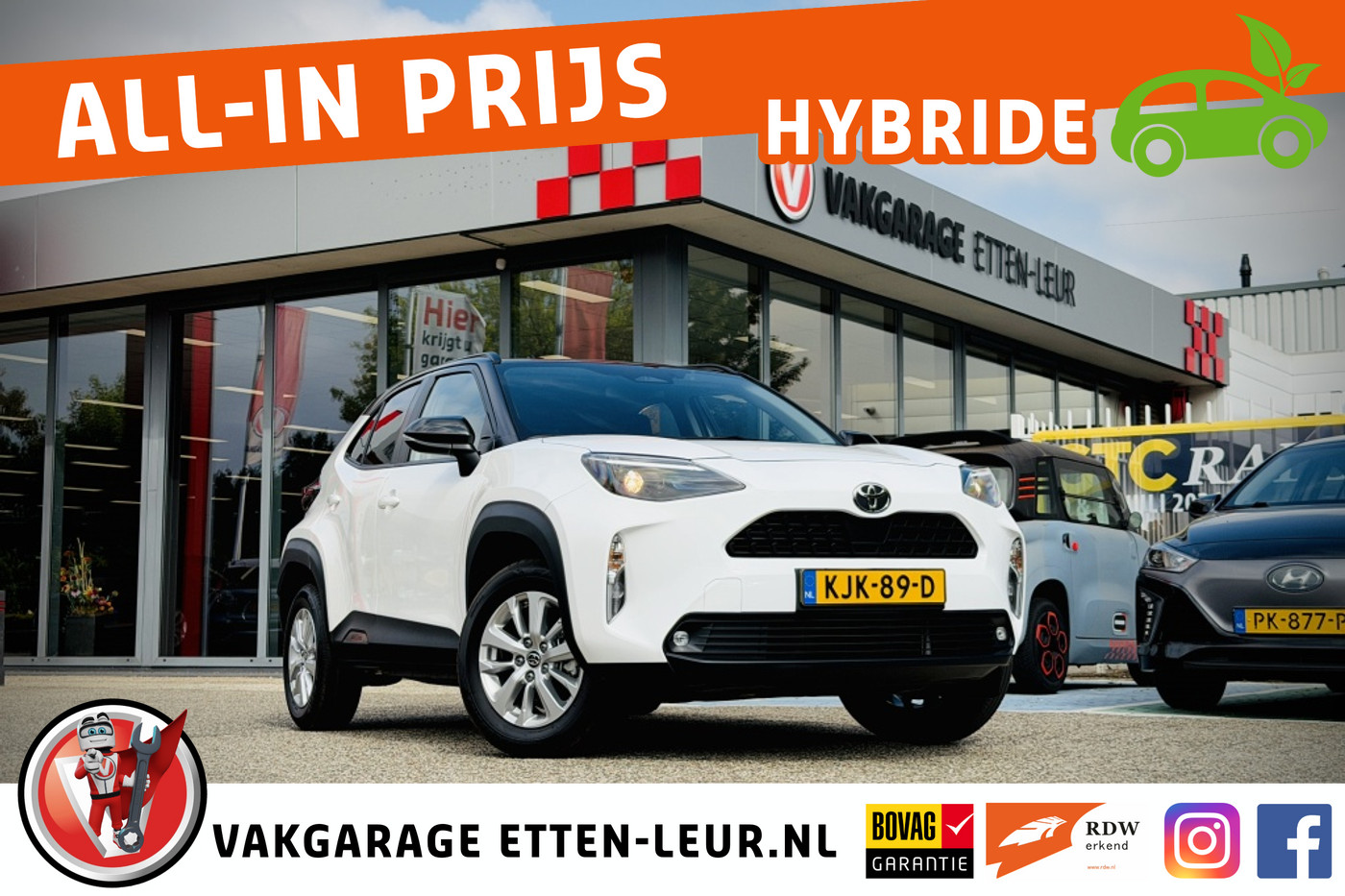 Toyota Toyota Yaris Cross 1.5 Hybrid 115 Active | STOEL - STUURVERWARMING | CAMERA 2025 - voorkant