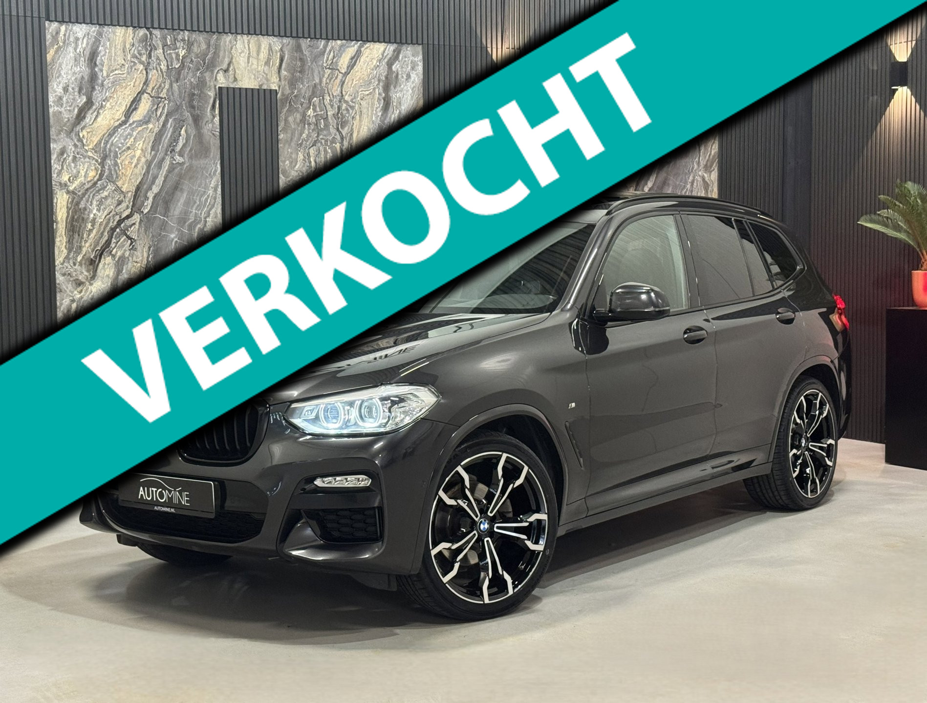 BMW X3 Xdrive20i XDrive20i M-pakket|PANO|SFEER|LEDER|HARMAN KARDON 2018 - voorkant