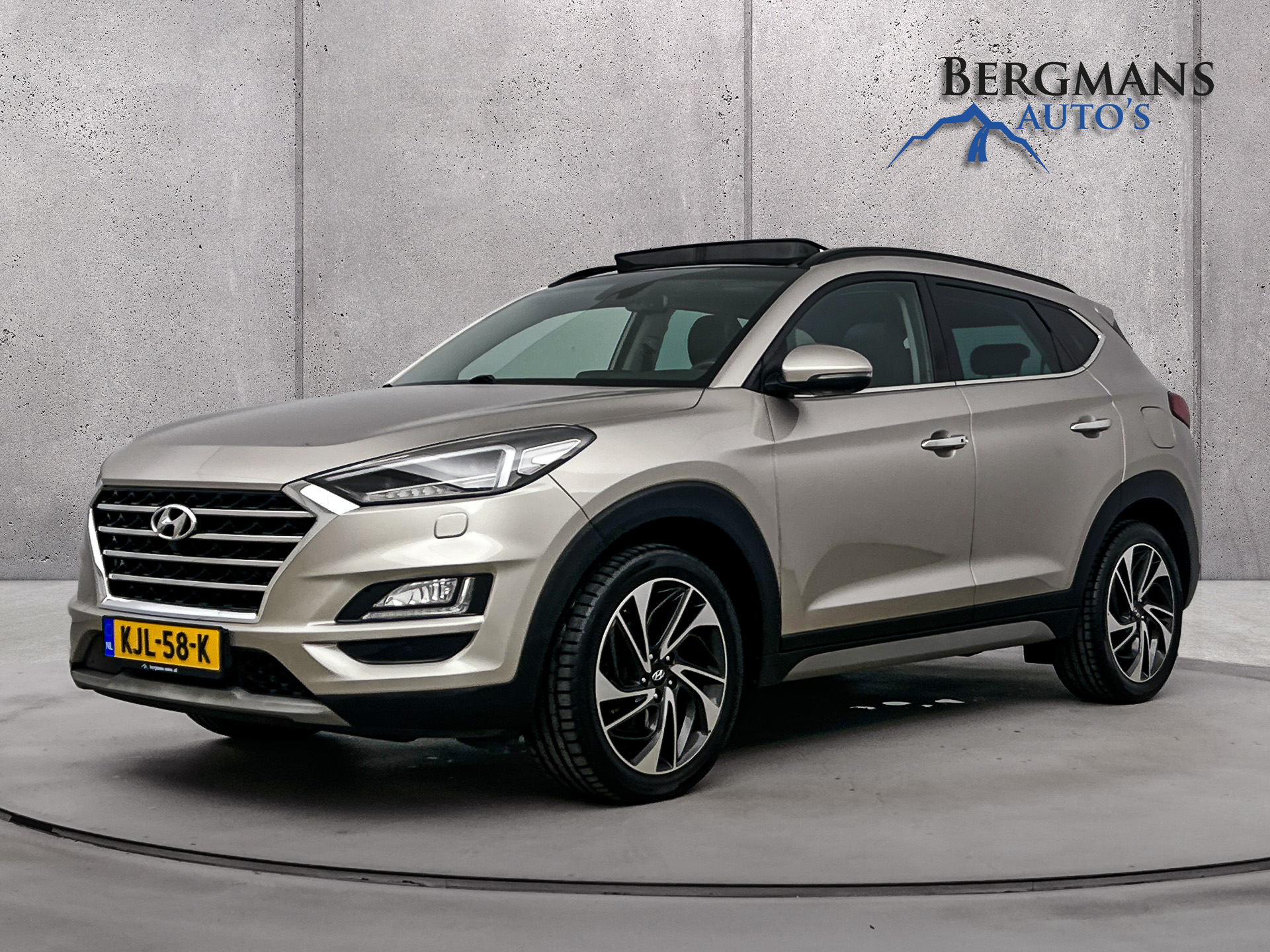 Hyundai Tucson - 1.6 T-GDI 4WD Premium 2018 - voorkant
