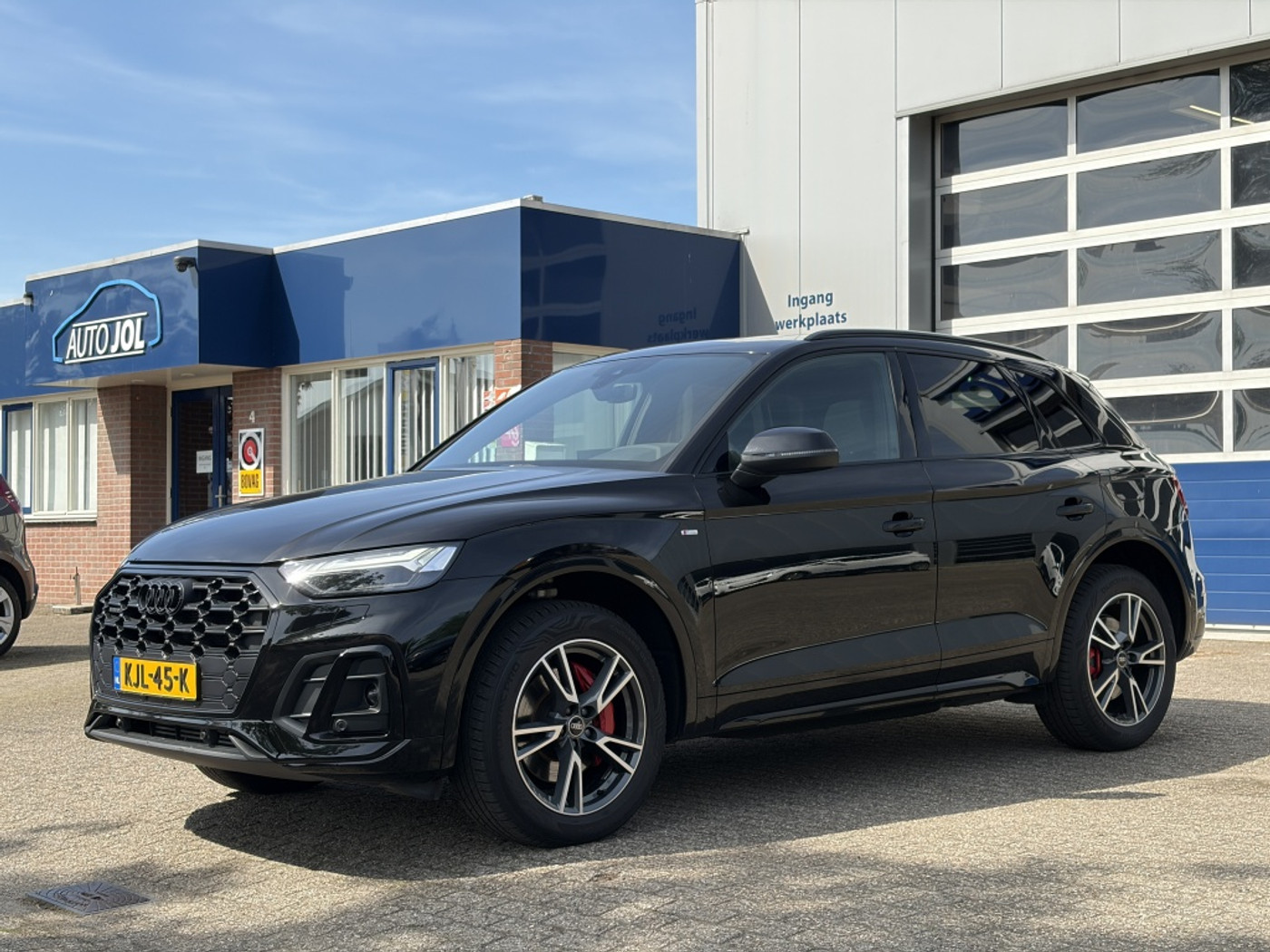 Audi Q5 50 TFSI E S-line Quattro 2.0 -gang S tronic|elektr. panormadak|hybride| 2023 - voorkant