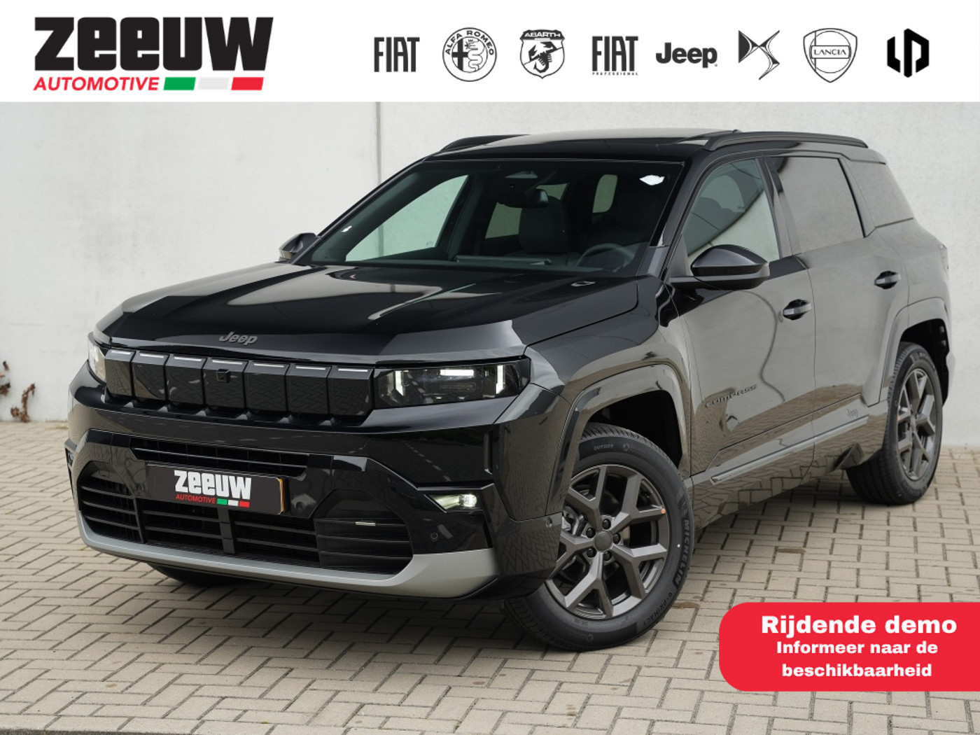 Jeep Compass 1.2 e-Hybrid 145 PK First Edition | Schuifdak | Premium | 360cam 2026 - voorkant