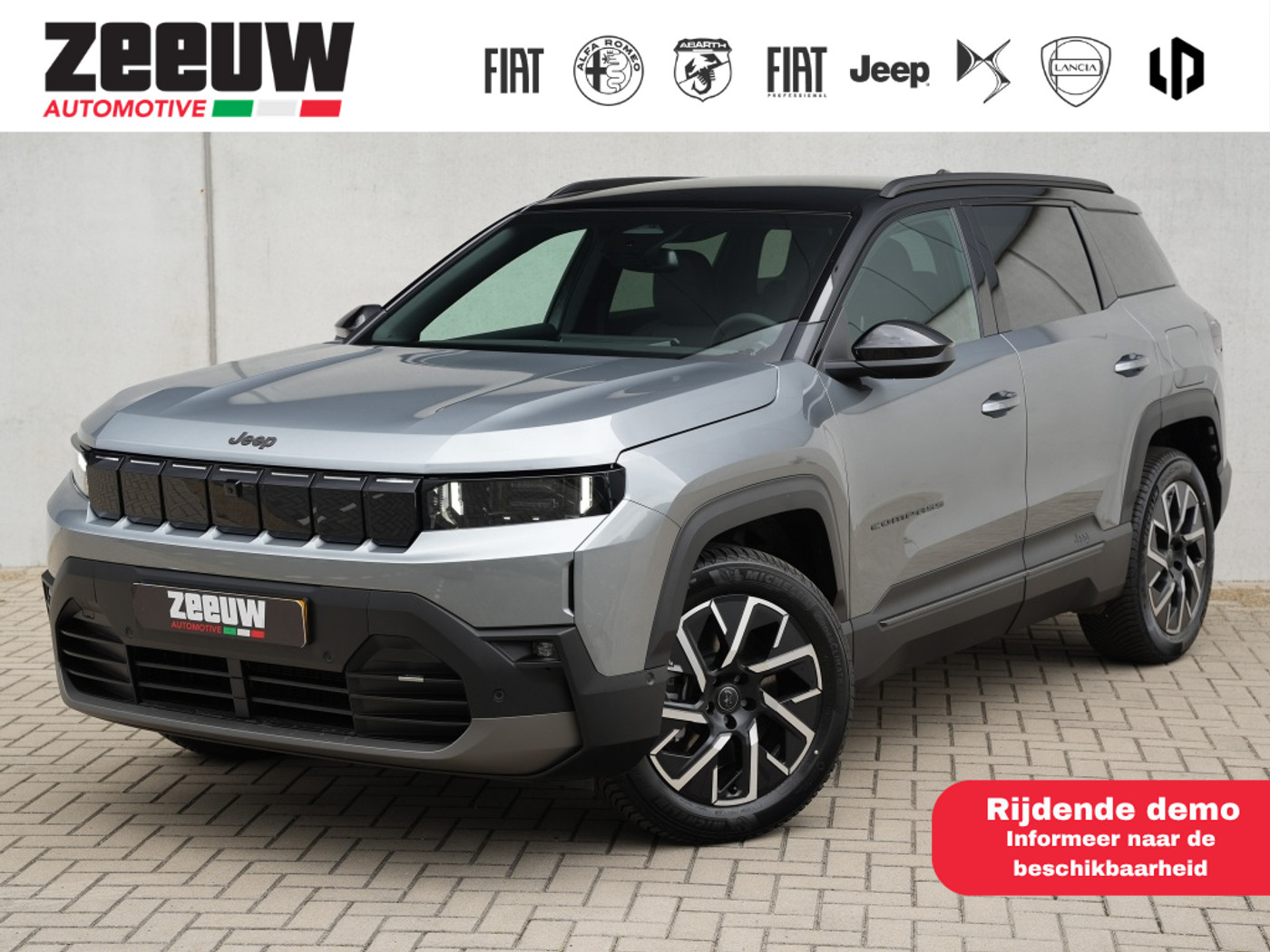 Jeep Compass First Edition 74 kWh | 360cam | Winter | Carplay | 19" 2026 - voorkant