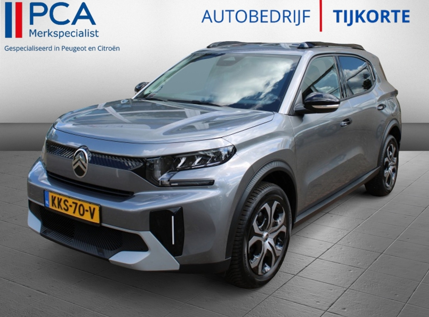 Citroen C3 Aircross 1.2 Hyb 145pk Plus 2025 - voorkant