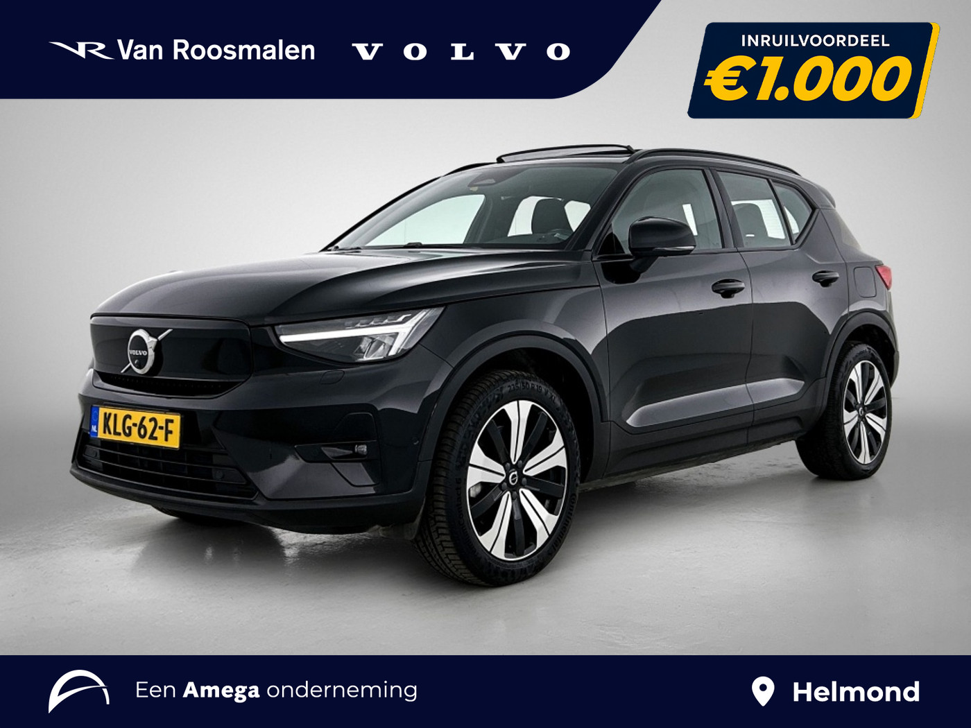 Volvo XC40 Recharge Twin Ultimate | 360° Camera | Panoramadak | Harman/Kard 2023 - voorkant