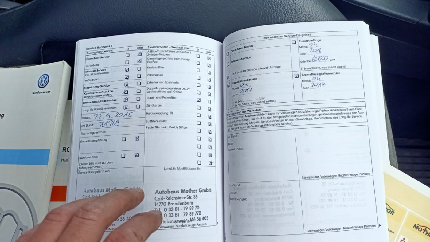 Foto van Volkswagen Caddy
