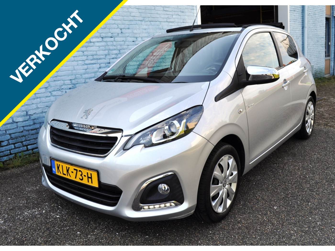 Peugeot Peugot 108 1.0 e-VTi Collection Cabrio 2019 - voorkant