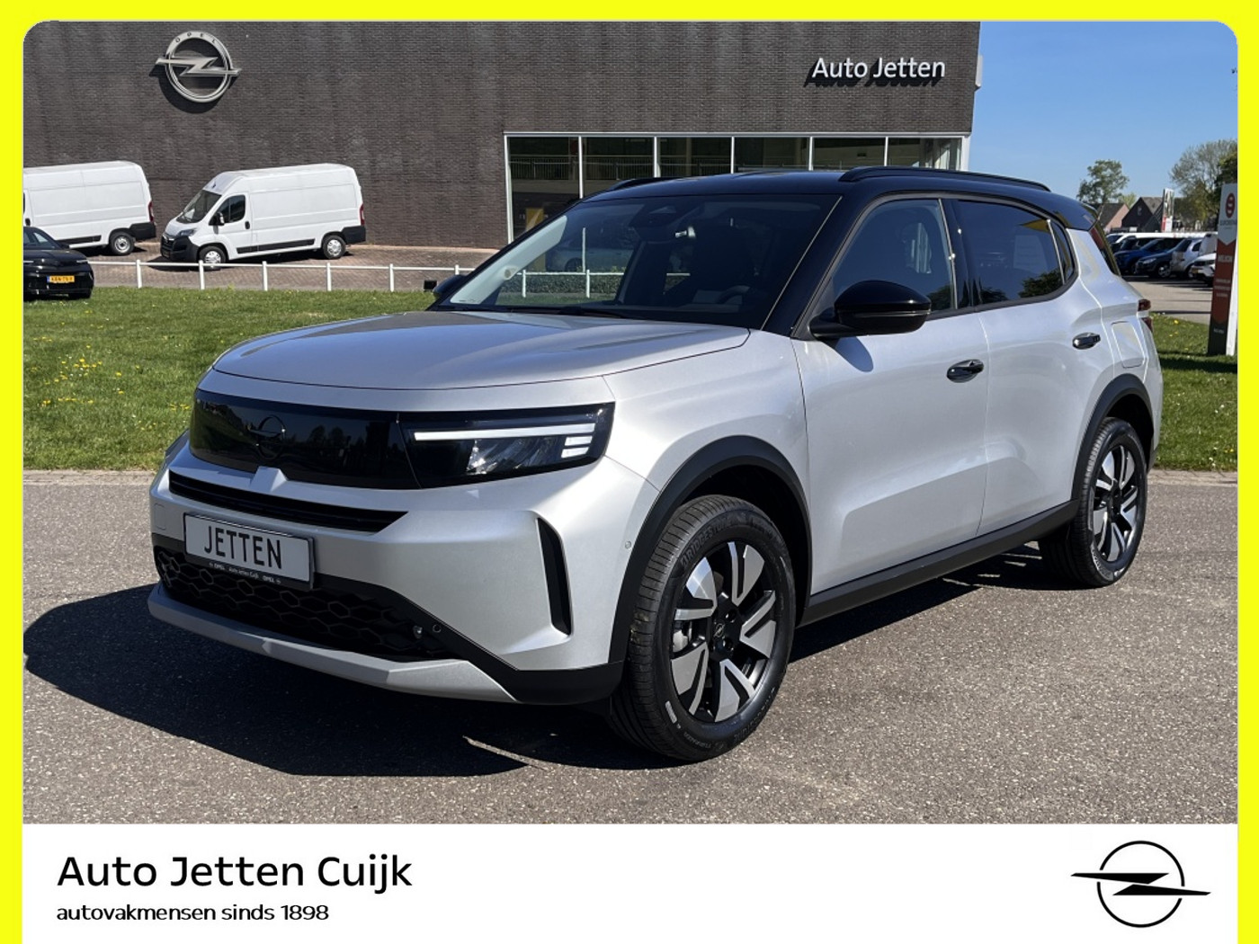 Opel Frontera GS-line 1.2 145PK Automaat Hybrid - RIJKLAAR - Winterpakket 2025 - voorkant