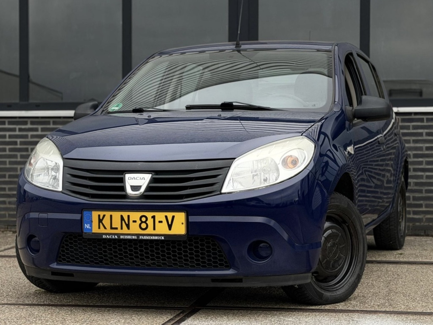 Dacia Sandero 1.4 |Nieuwe APK |Lage Km |Zuinig |5Deurs 2009 - voorkant