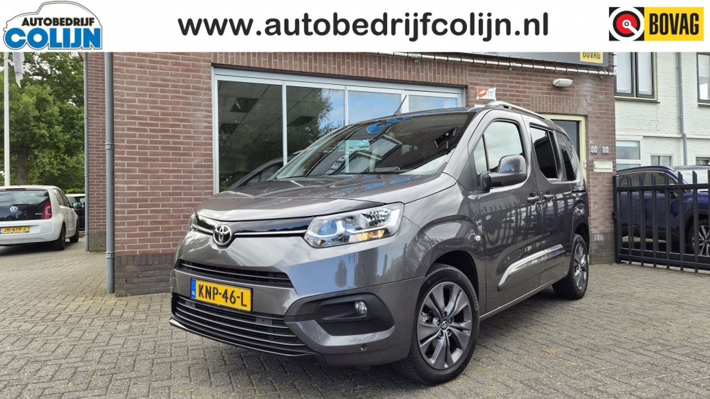 Toyota Proace City Verso 1.2 Turbo Dynamic Automaat 5 Pers, Cruise control, Trekhaak 2021 - voorkant
