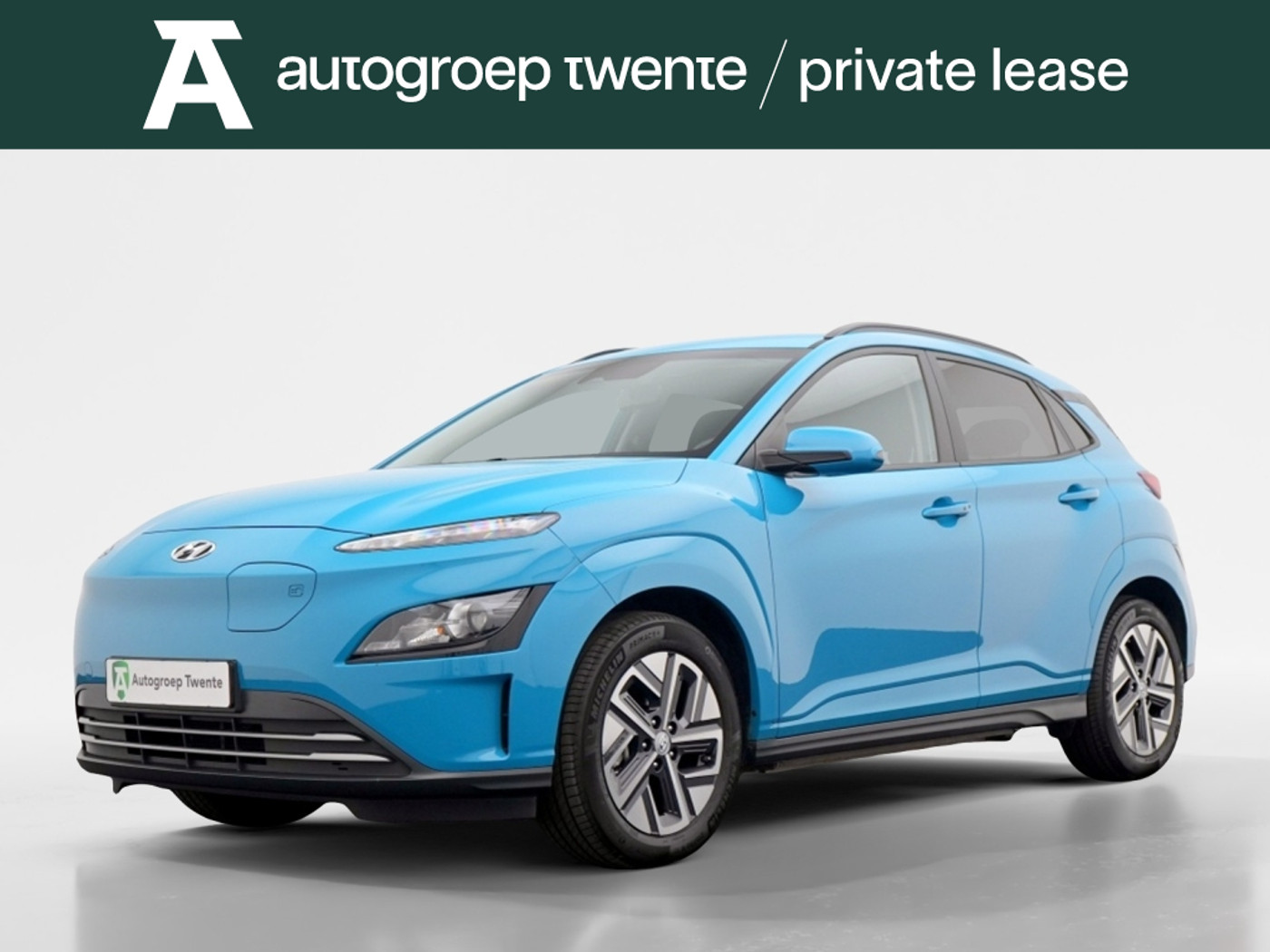 Hyundai Kona EV Comfort 39 kWh | Private lease 399 pm 2022 - voorkant