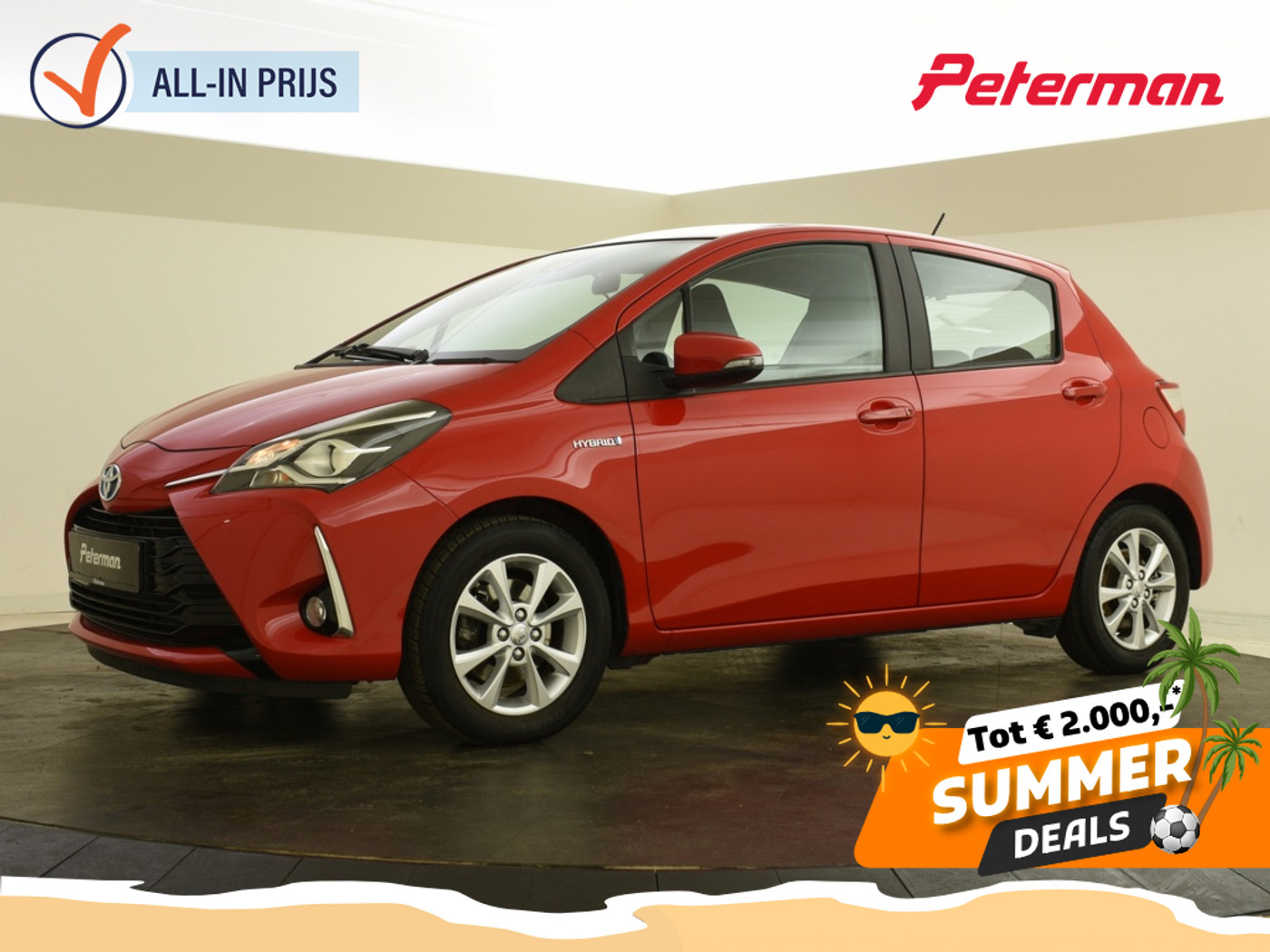 Toyota Toyota Yaris Hybrid 1.5 Hybrid Active | Camera | Cruisecontrol | LMV | Climate | 2018 - voorkant