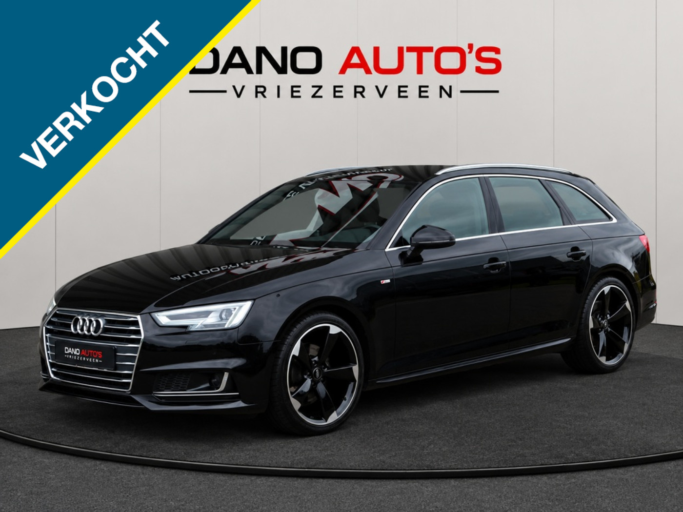 Audi A4 Avant 2.0 TFSI S-line 190PK Camera/ACC/LED/19'' Rotor 2016 - voorkant