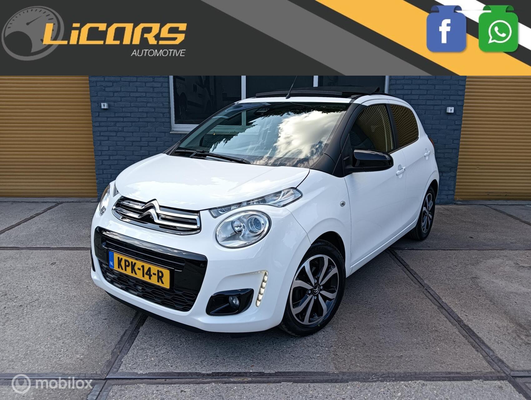 Citroen Citroen C1 1.0 VTi Airscape AUTOMAAT/LEDER/ECC Shine 2019 - voorkant