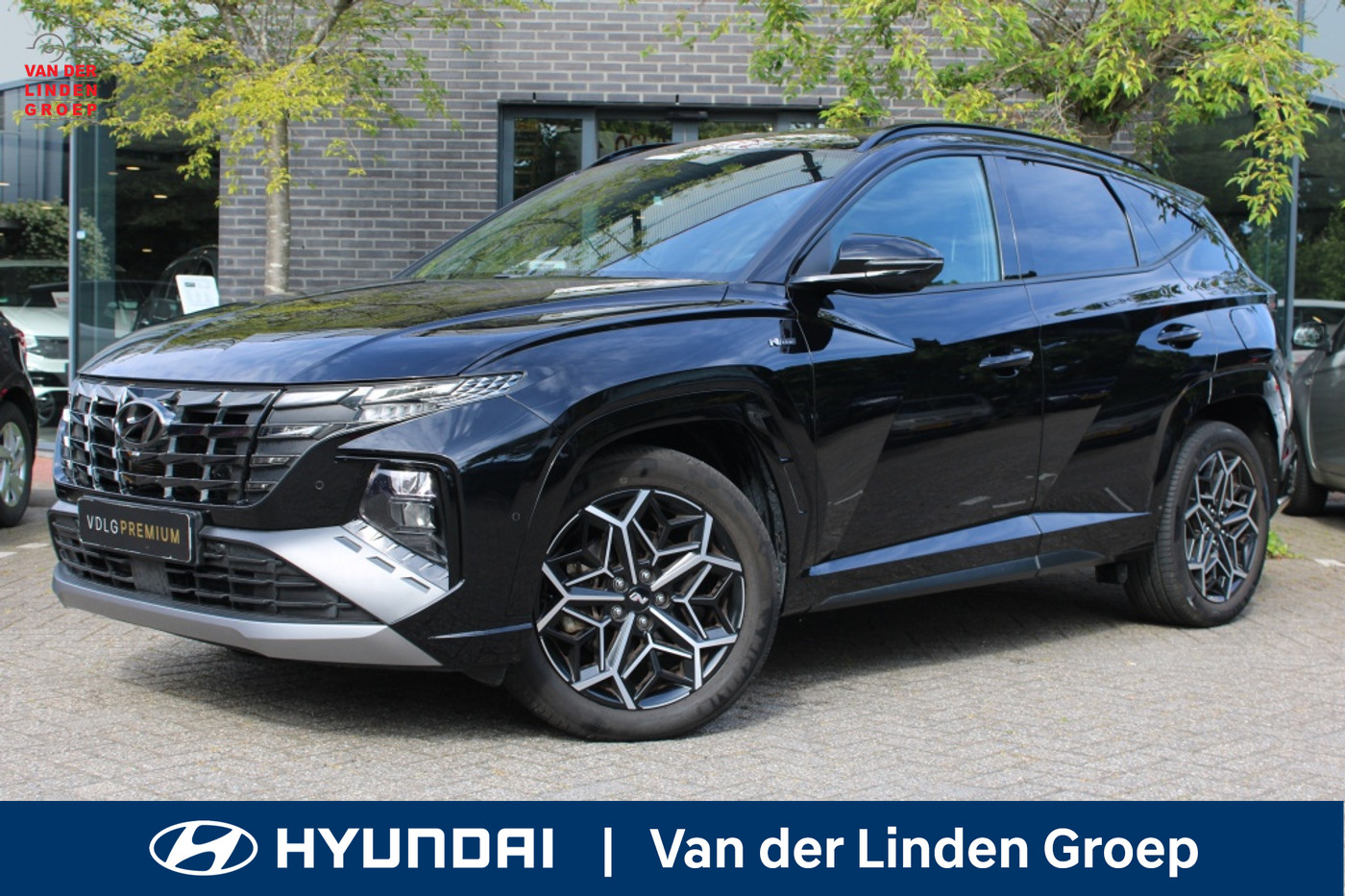 Hyundai Tucson 1.6 T-GDI HEV N Line 230PK! Navi/19"/360view "RIJKLAARPRIJS" 2023 - voorkant