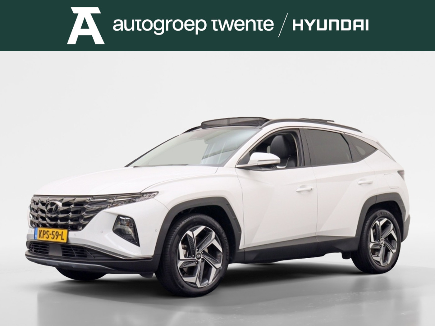 Hyundai Tucson 1.6 T-GDI HEV Premium Sky | Panoramadak | Memoryseat 2023 - voorkant