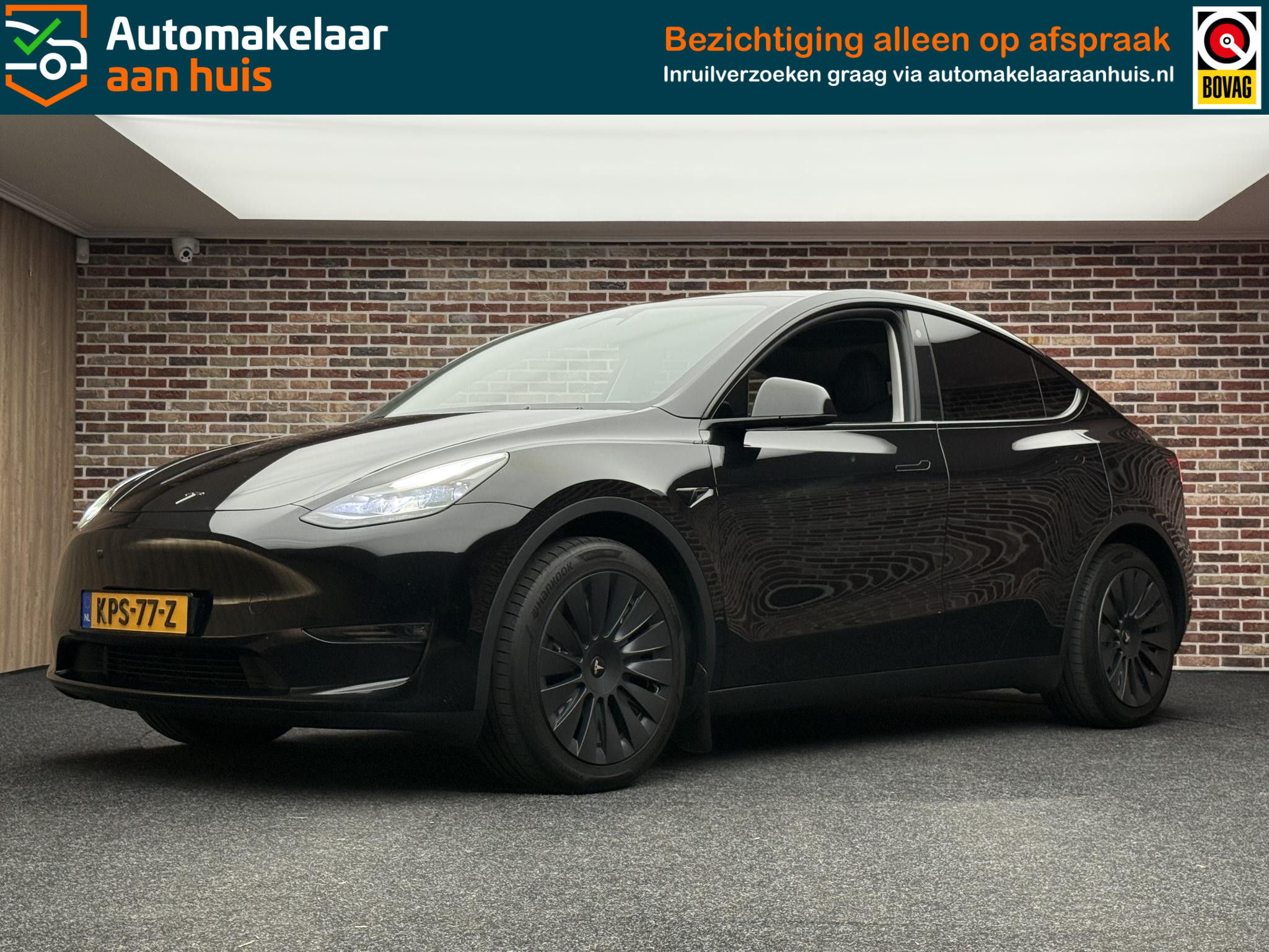 Tesla Model Y Long Range AWD 75 kWh 2024 - voorkant