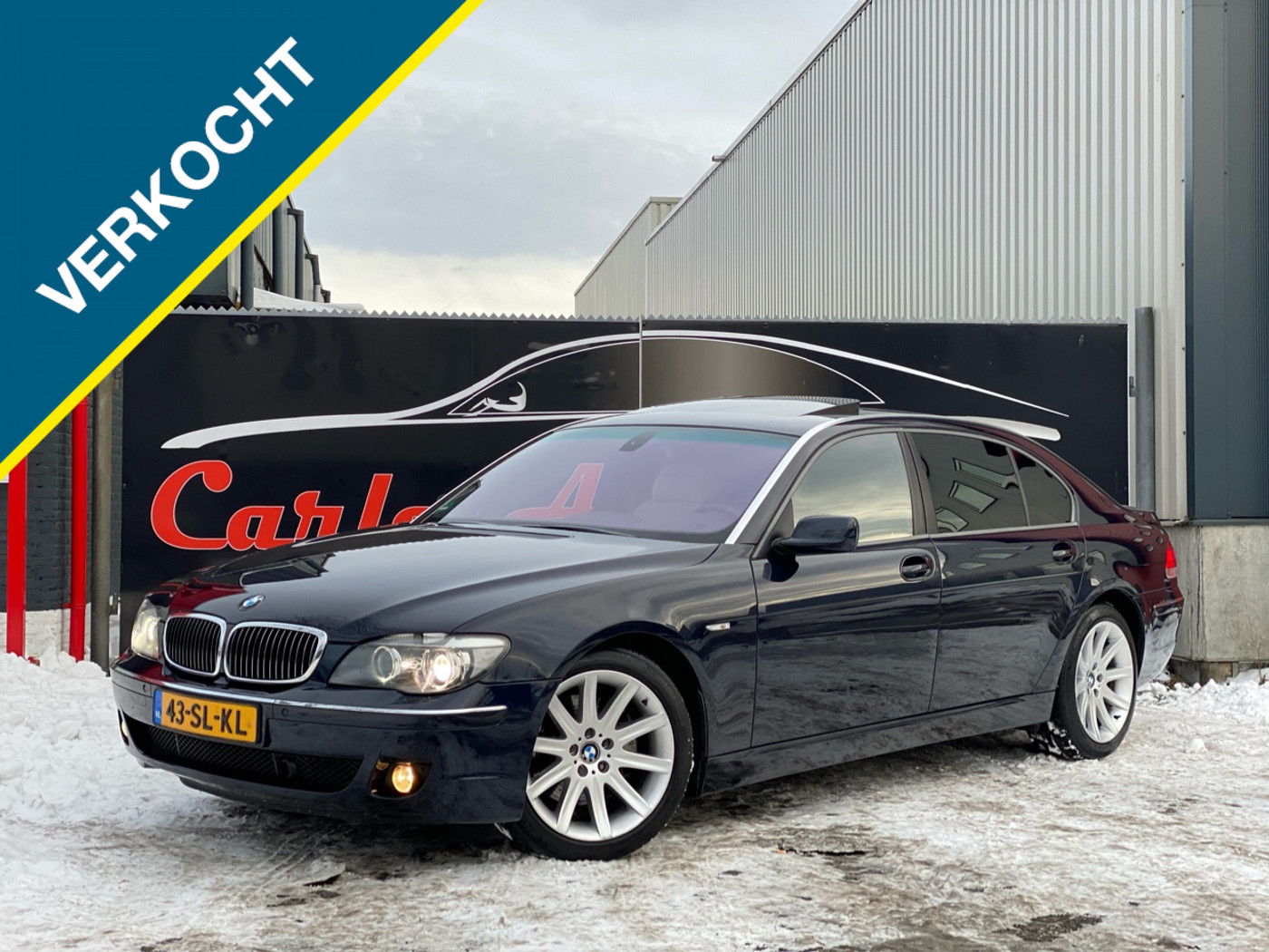 BMW 7er Reihe 750Li LANG 367PK! Softclose/Nightvis/Dak/Comfortseats VOL! 2006 - voorkant