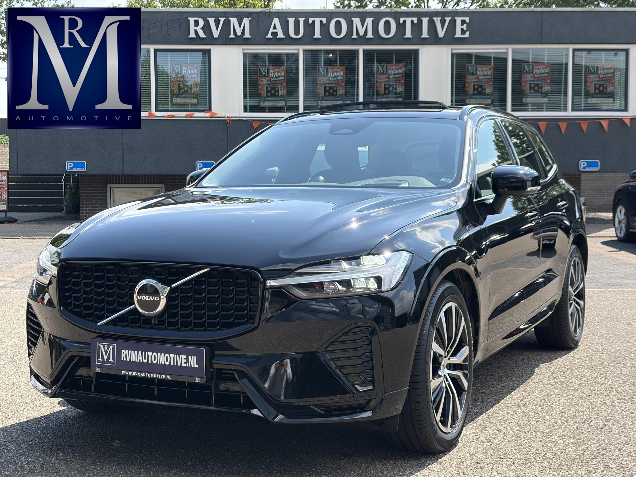 Volvo Xc60 2.0 T8 Plug-in hybrid AWD Ultra Dark 2023 - voorkant