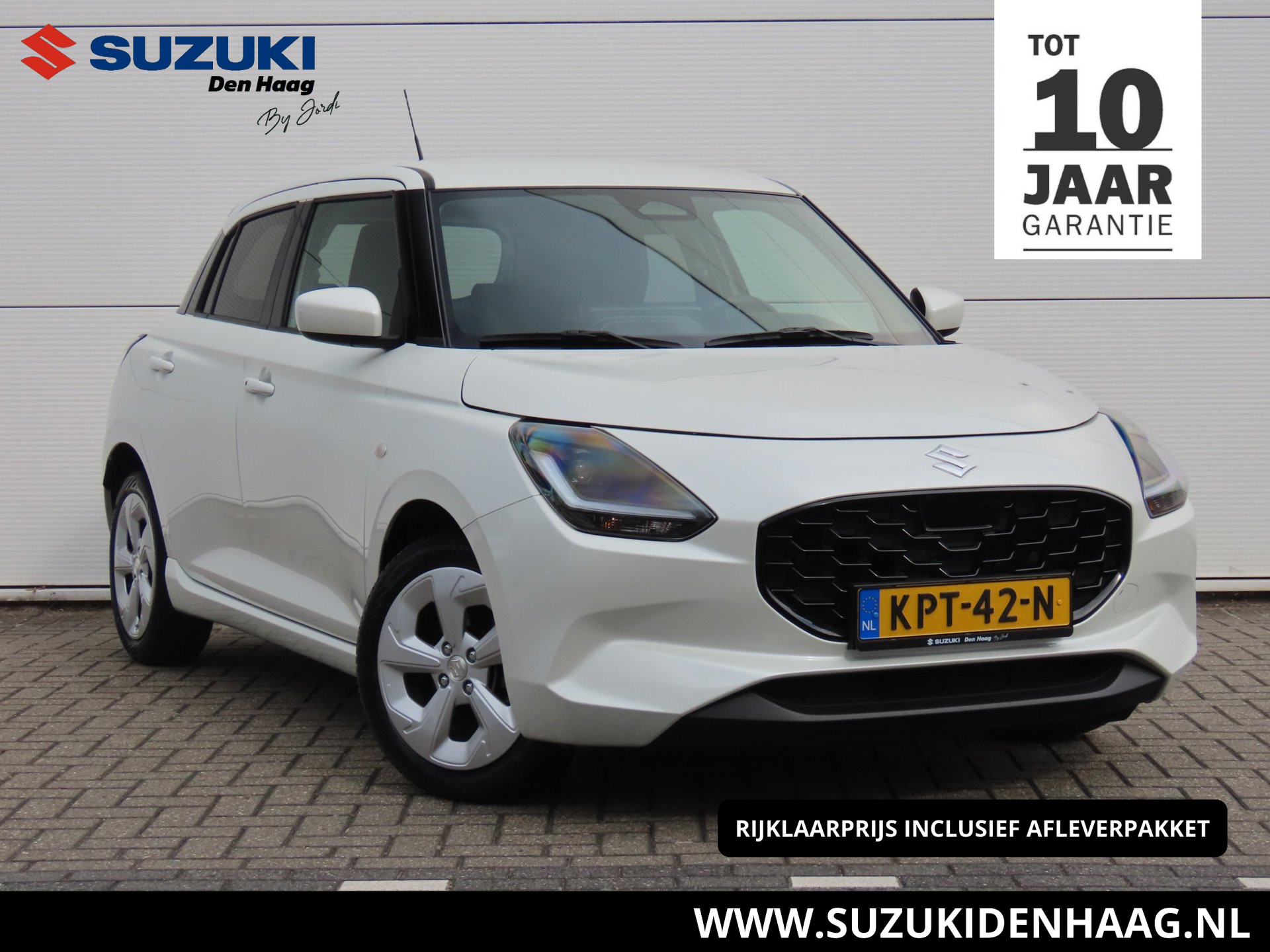 Suzuki Swift 1.2 Select Hybrid Automaat| Apple/Andriod Carplay|Adapt. cruise|All seasonband| Keyless|Parkeersensoren|Stoelverwarm| 2025 - voorkant
