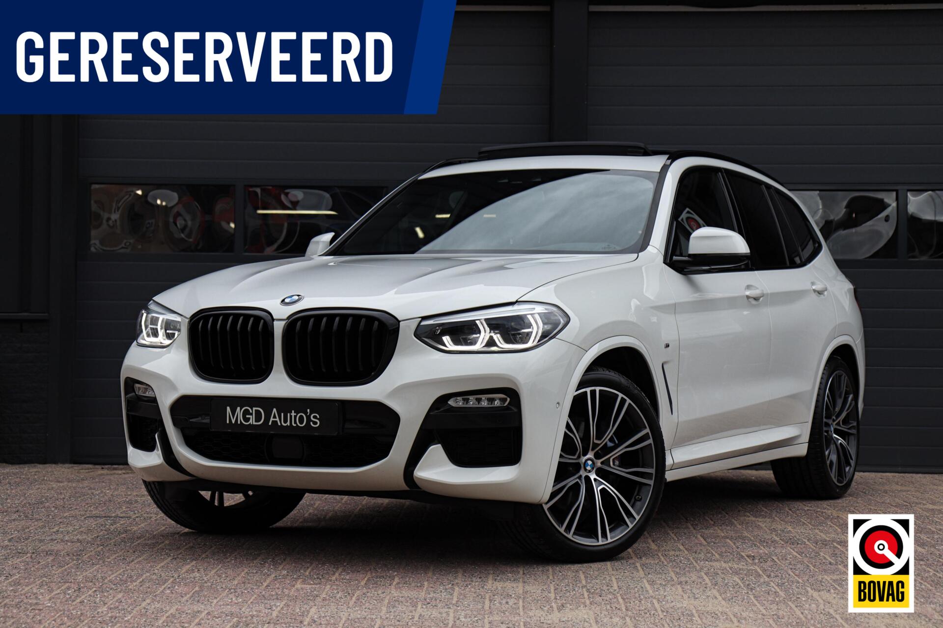 BMW X3 xDrive30i M-Sport M-Pakket |LED|PANO|H&K|HUD|CAMERA|MEMORY|ACC|STOEL+STUURVERW.! 2020 - voorkant