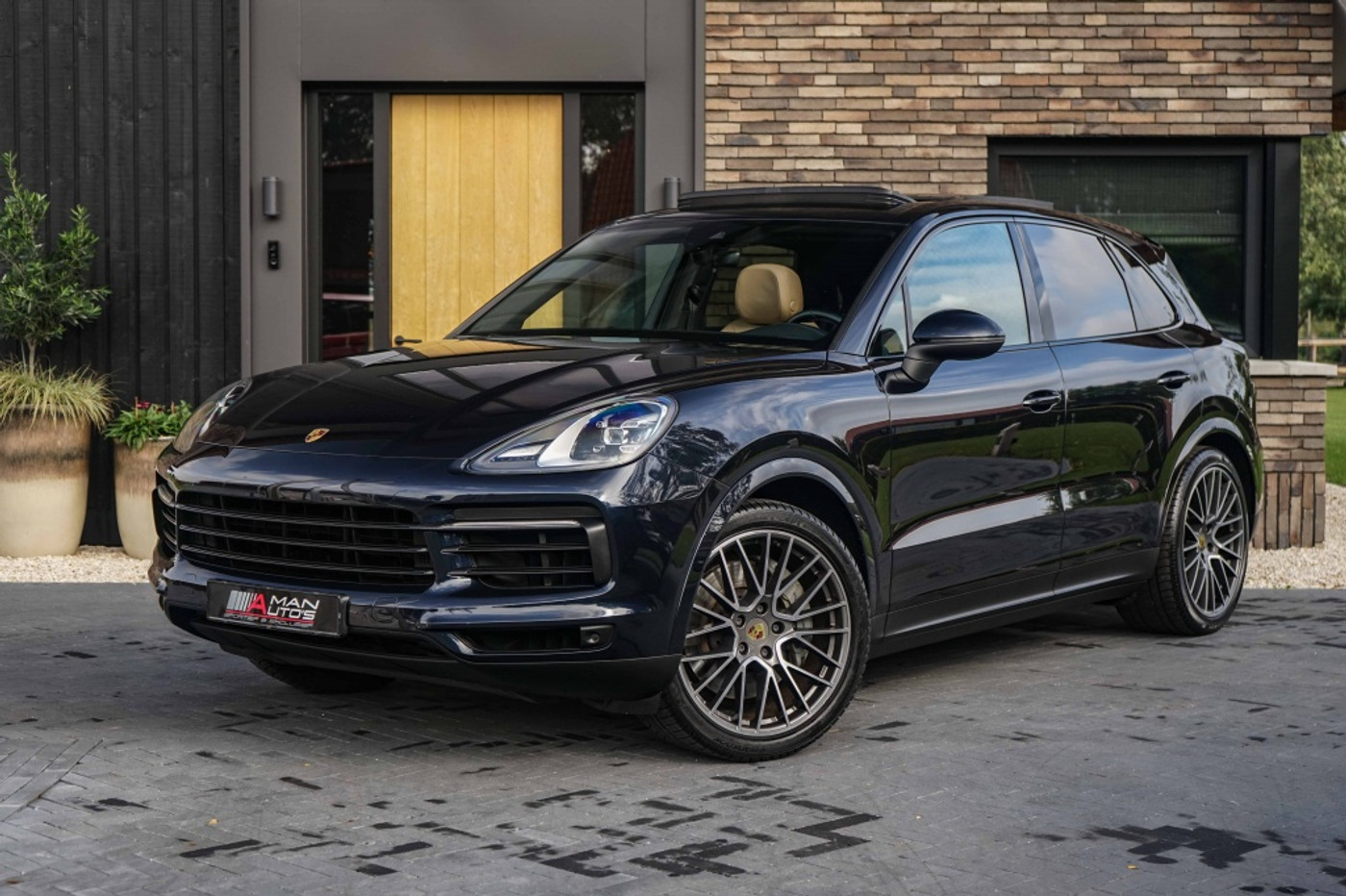Porsche Cayenne S 2.9 V6-Biturbo 440PK SportChrono/21/Pano/Luchtvering 2018 - voorkant