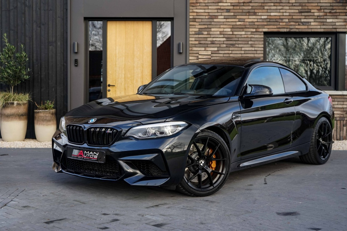 BMW 2-serie Coupé M2 Competition 411PK DCT M-Performance/Pano/Schaalstoelen/Memory 2019 - voorkant