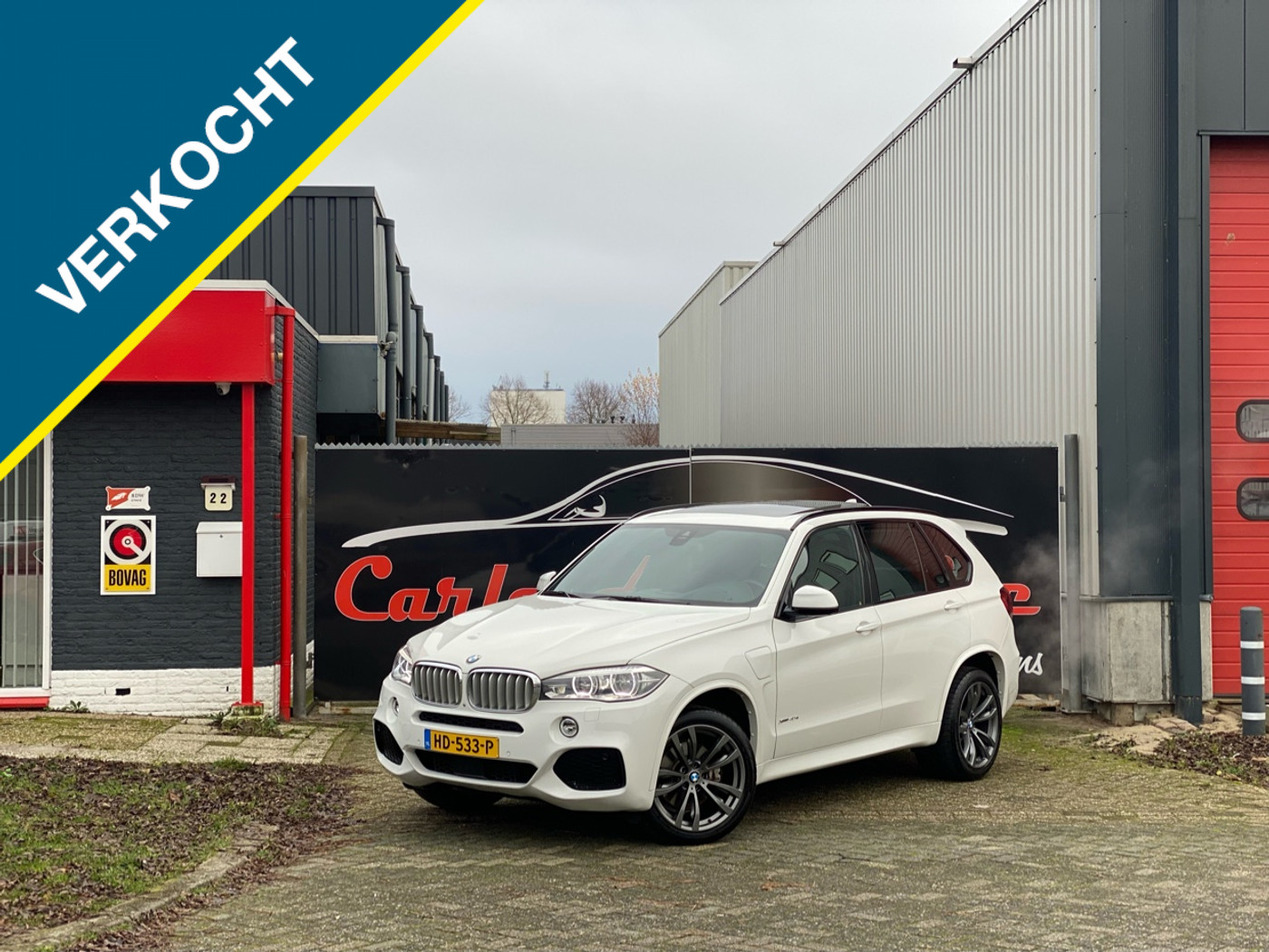 BMW X5 xDrive40e INDIVIDUAL M-SPORT! PANO|B&O|ACC|HEADUP VOL! 2015 - voorkant
