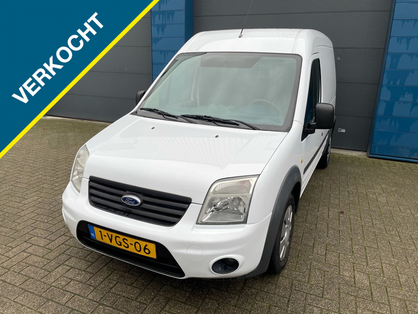 Ford Transit Connect T230L 1.8TDCI 90 Airco SchuifDr L2H2!! 2010 - voorkant