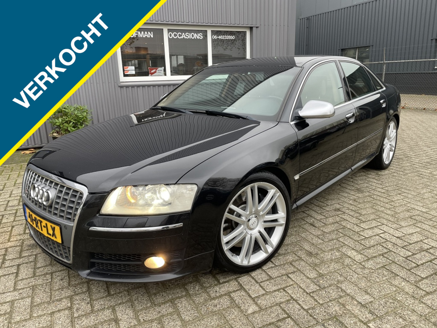 Audi A8 4.2 TDI V8 Quattro 400PK S8 Cognac 20" LMV Nieuwe APK! 2005 - voorkant