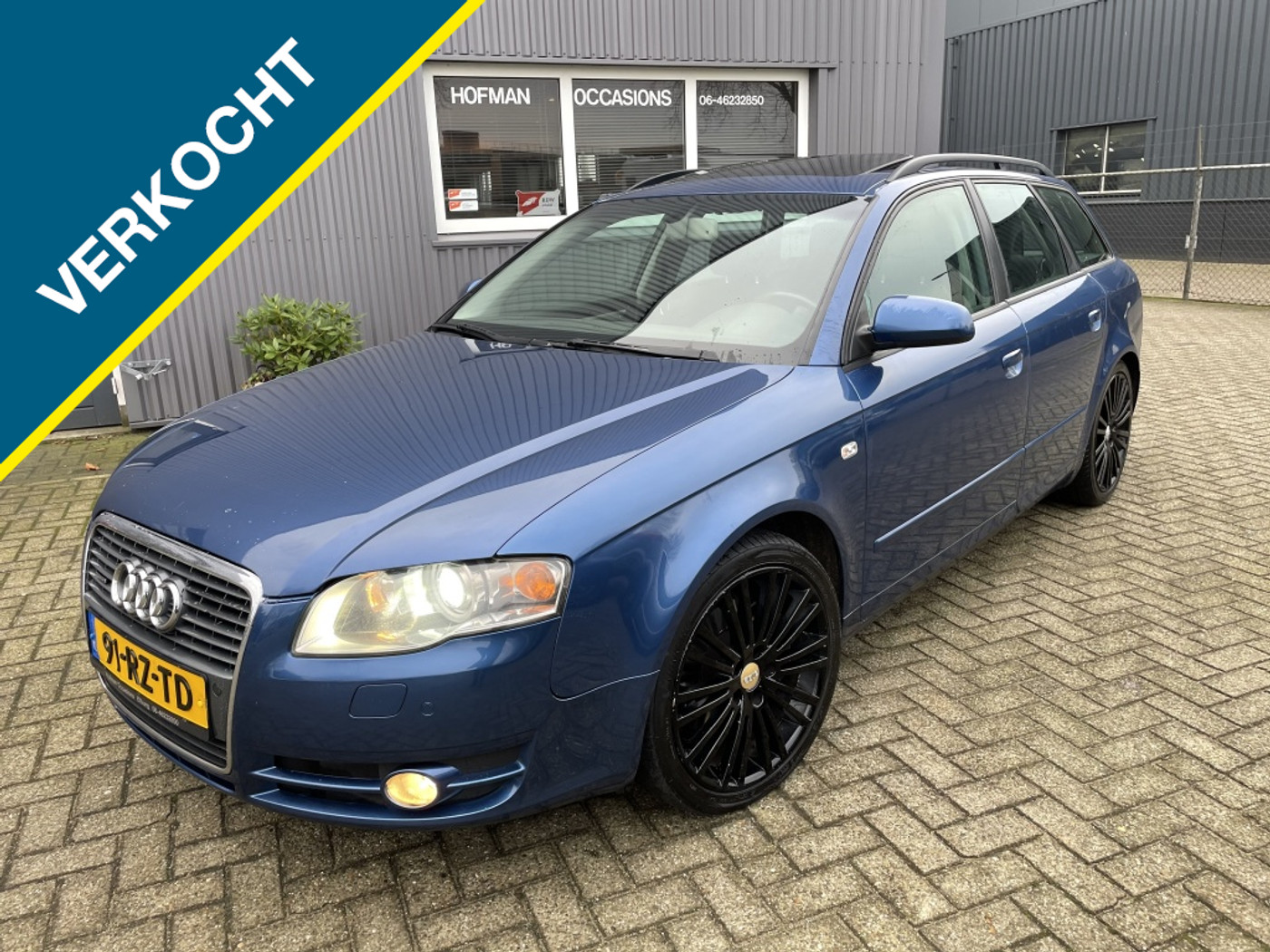 Audi A4 Avant 3.0 TDI Quattro Pro Line PDC 18" LMV APK! 2005 - voorkant